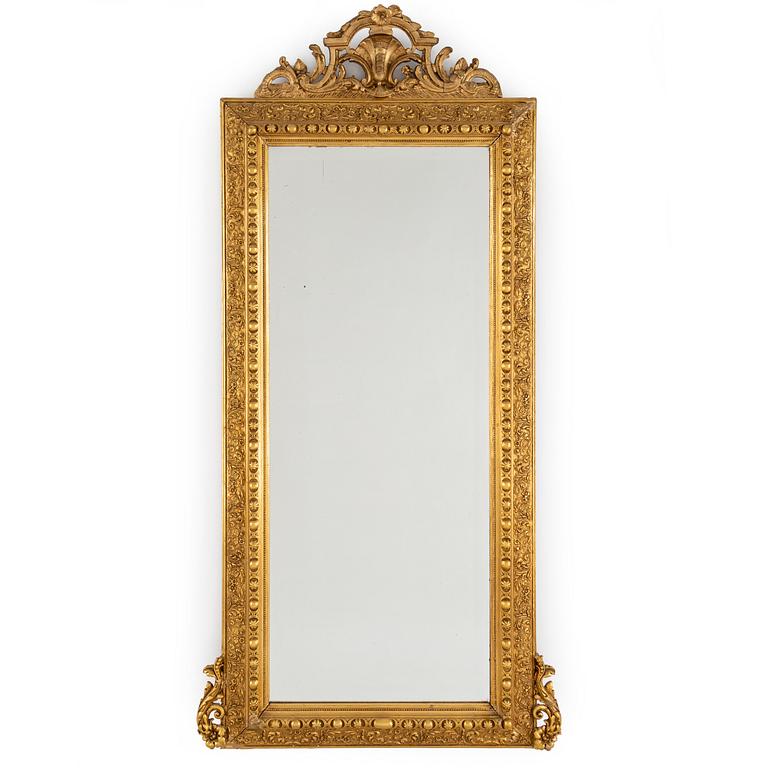 A late 19th century mirror.