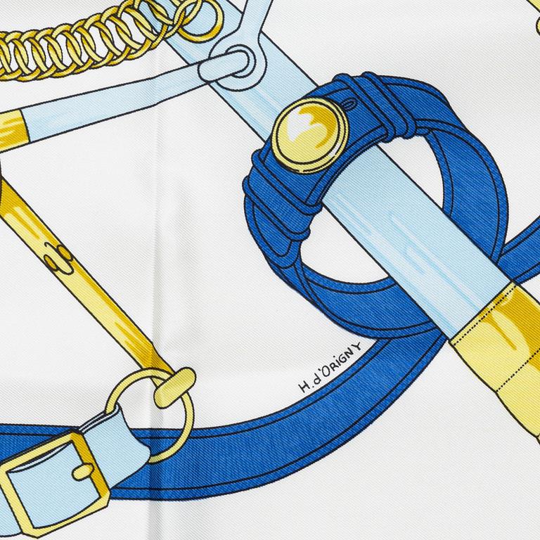 Hermès, scarf, "Eperon d'Or".