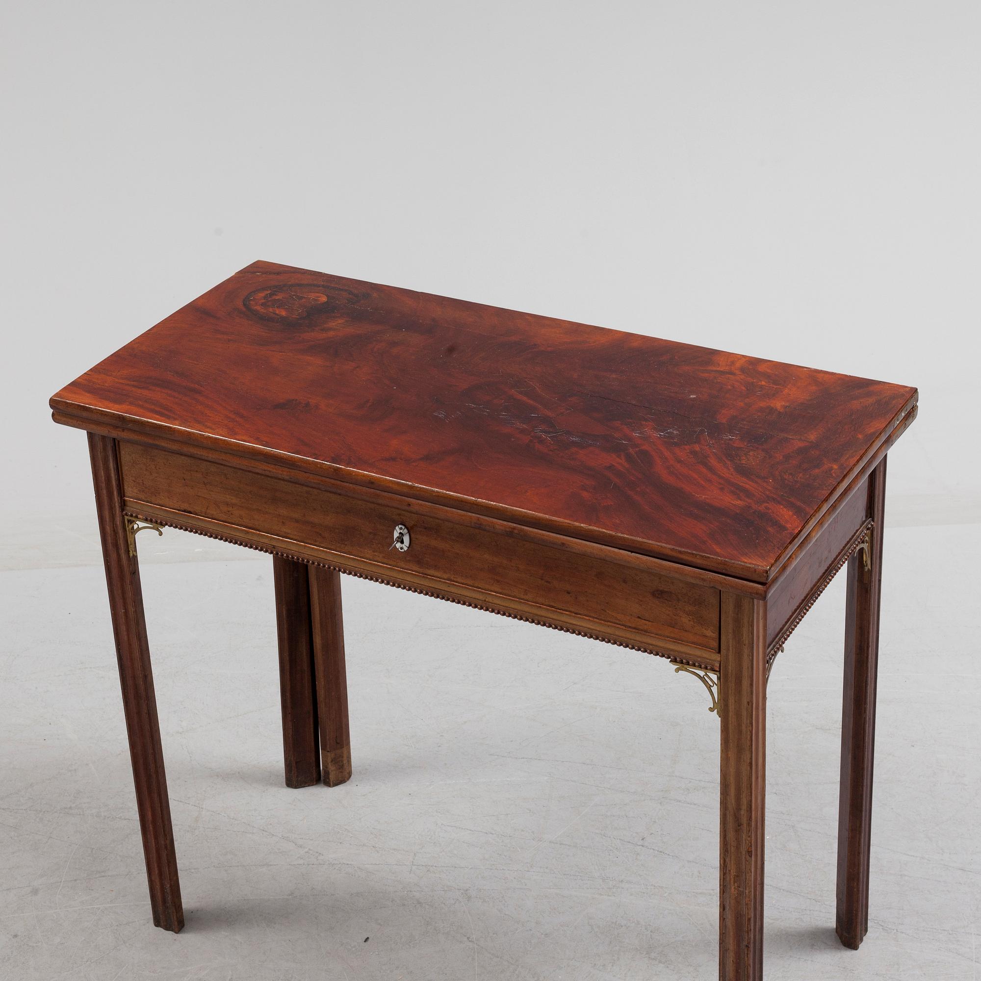 A late Gustavian table.