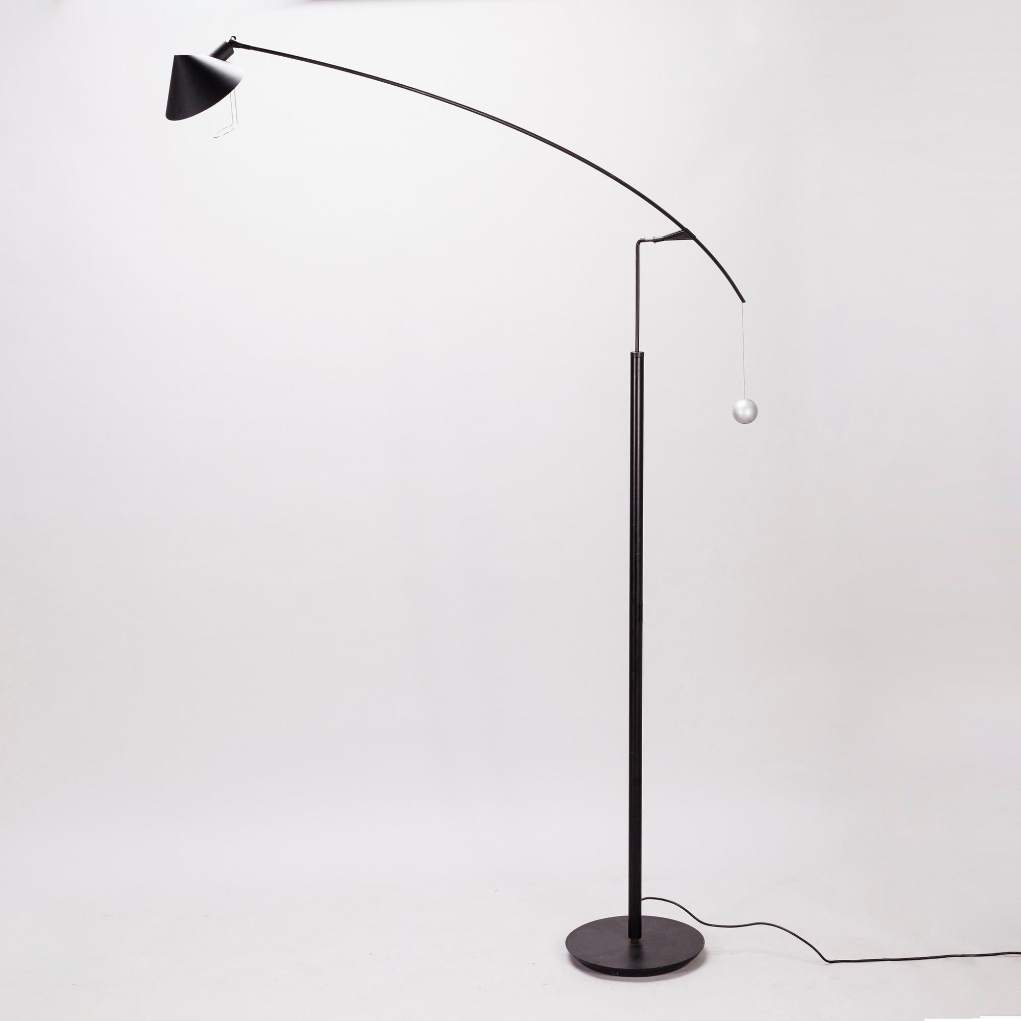 CARLO FORCOLINI, A 1980s 'Nestore Terra' floor lamp for Artemide, Italy.