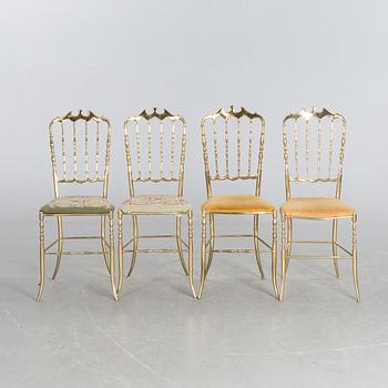 STOLAR, 4 st, Chiavari, Italien, 1900-talets mitt/andra hälft.