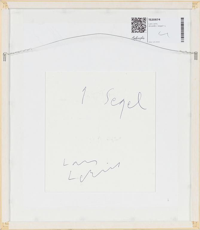 Lars Lerin,  "1 Segel".