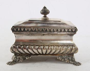 SOCKERSKRIN, silver, Österrike-Ungern, senempire 1800-tal.