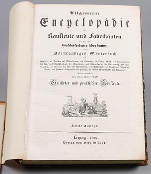 BÖCKER, 6 st, "Beskrifning på en ny konstruktion af Tackjernshammarställningar samt på tvenne Blåsmachiner;..." Stockholm 1843.