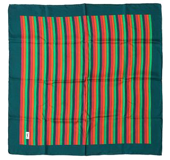 YVES SAINT LAURENT, 2 st scarves.