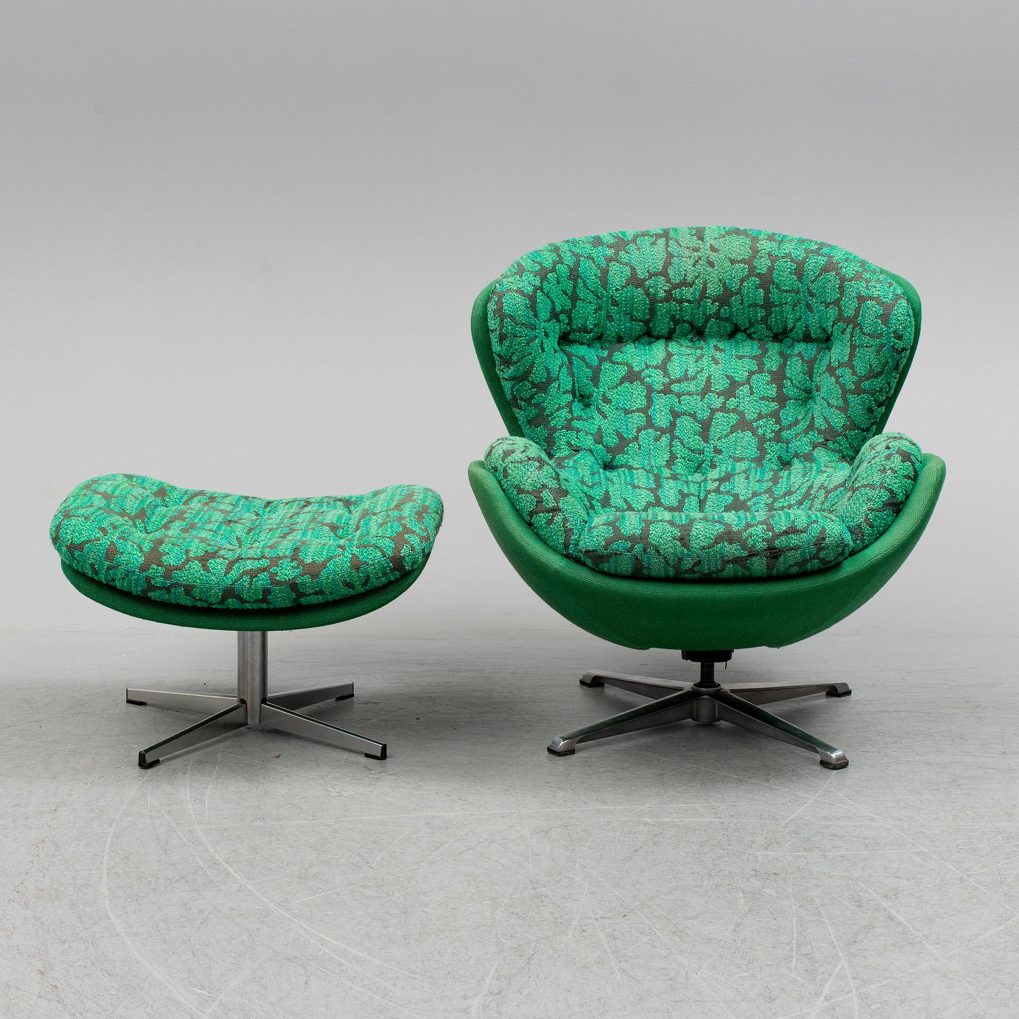 A 'Partner' easy chair by Lennart Bender, Ulferts, Tibro, Sweden.