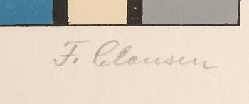 Franciska Clausen, "Homage to Mondrian".