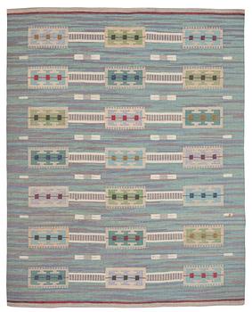 536. RUG. Flat weave. 219,5 x 176 cm. Sweden 1940's-50's.