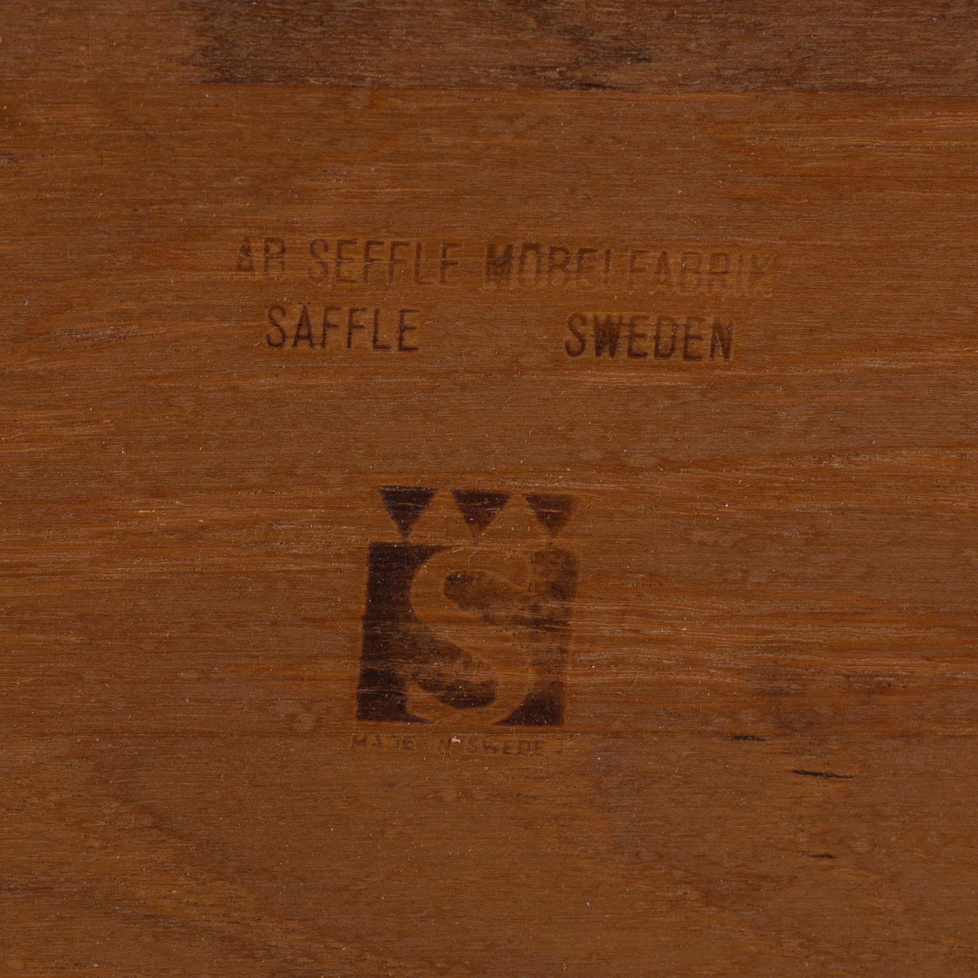 Tove & Edvard Kindt-Larsen, soffbord, Säffle Möbler. 1900-talets andra hälft.