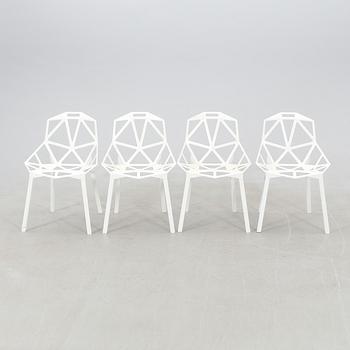 Konstantin Grcic chairs, 8 pcs "Chair one" for Magis, 21st century.