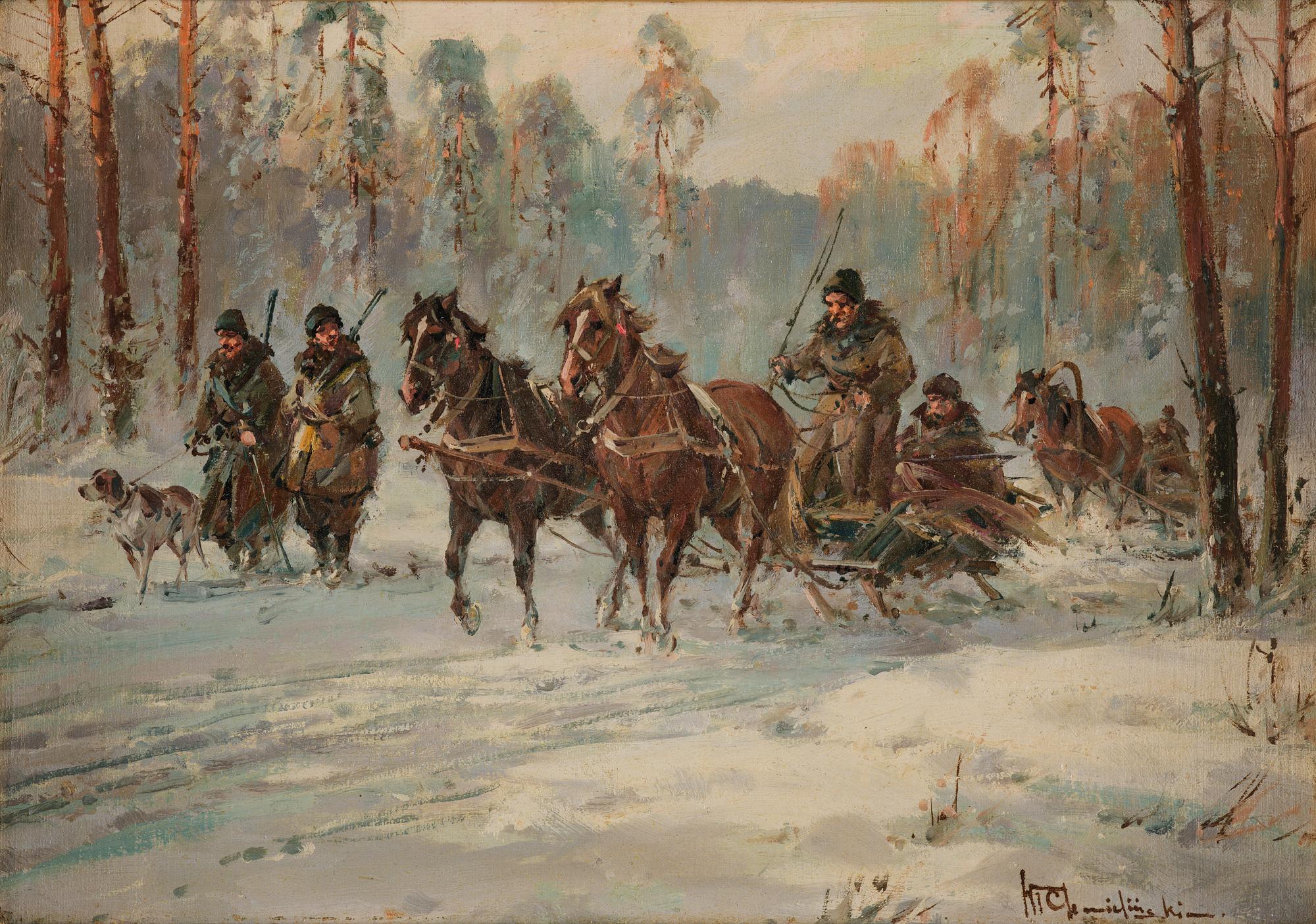 Wladyslaw Chmielinski, Slädfärd.