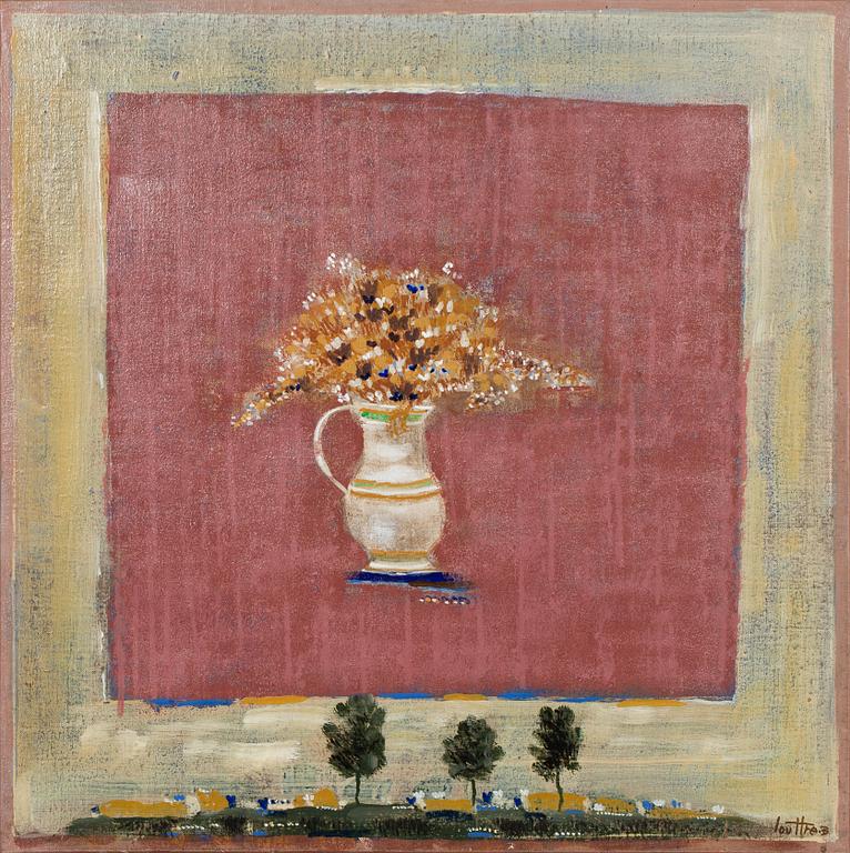 B. JEAN LOUTTRE, olja på duk, sign o dat a tergo 81.