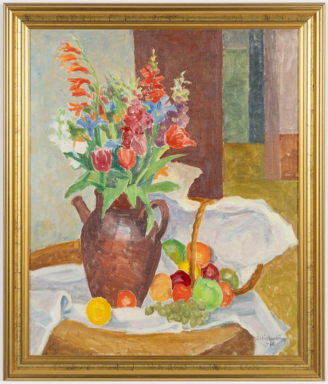 Elis Wallin, "Frukter mot ljust papper".