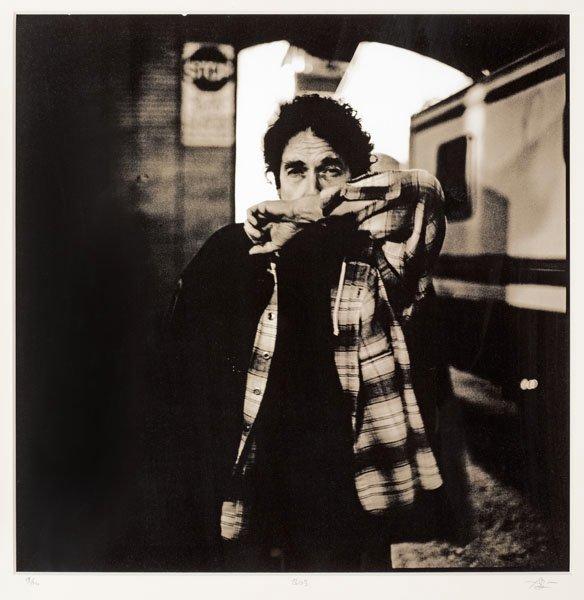 Anton Corbijn, "Bob Dylan, Cleveland, 1995".