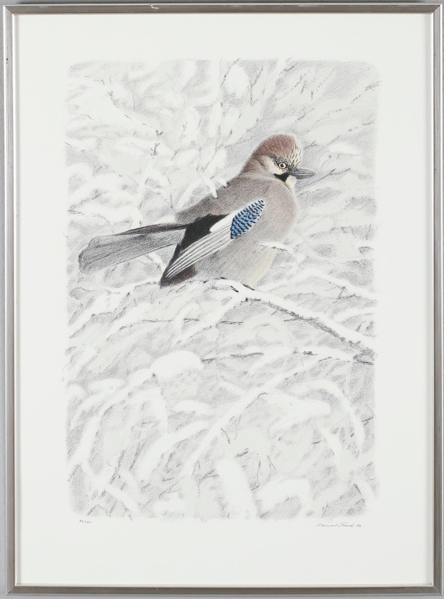 LENNART SAND, 3 st, färglitografier, signerade och numrerade.