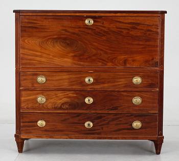 CHIFFONJÉ, sengustaviansk, enl uppgift Niclas Ekroth, 1800-talets början.