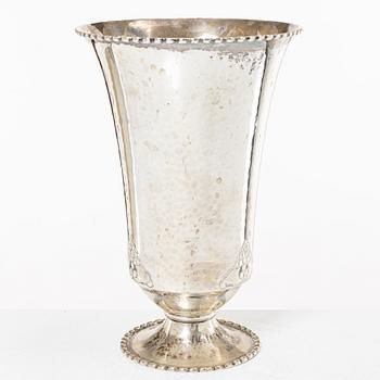 A silver vase, GAB, Stockholm, 1927.