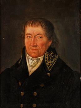 Axel Johan Fägerplan, tillskriven, olja på duk/pannå.