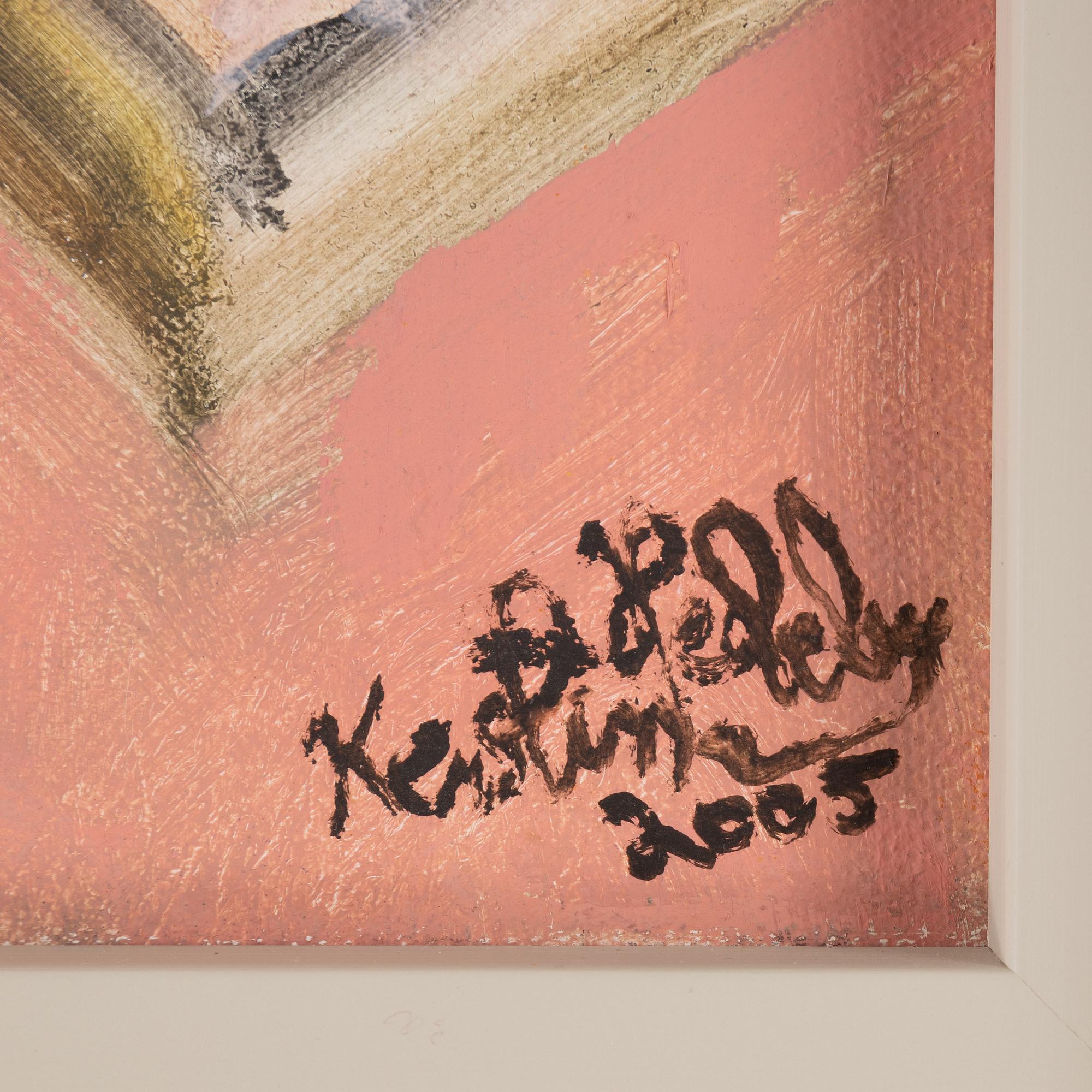 Kerstin Hedeby-Pawlo, olja på duk, signerad och daterad 2005.
