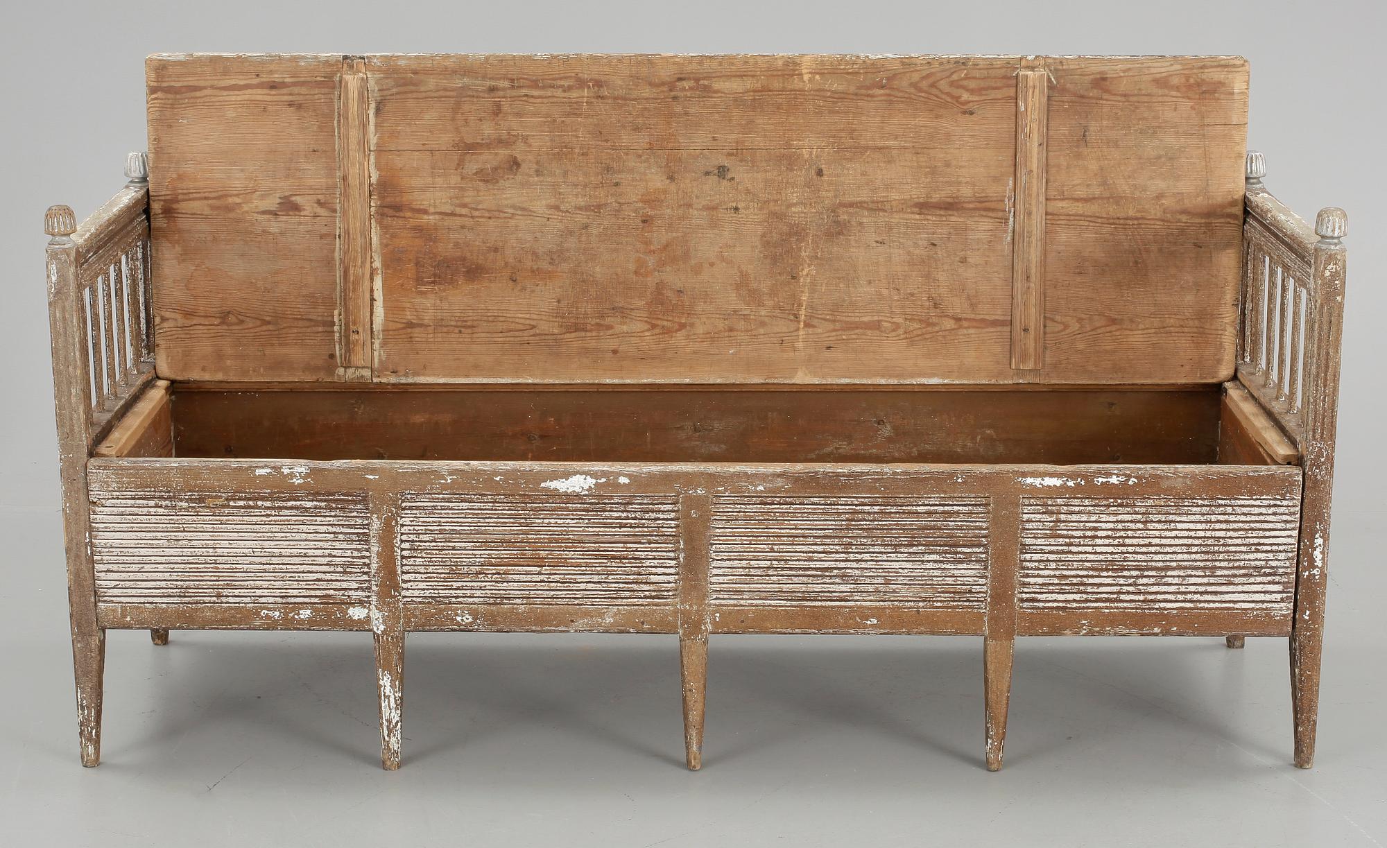 SOFFA, gustaviansk, 1700-talets slut.