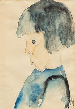 Berta Hansson, "Flicka med lugg".