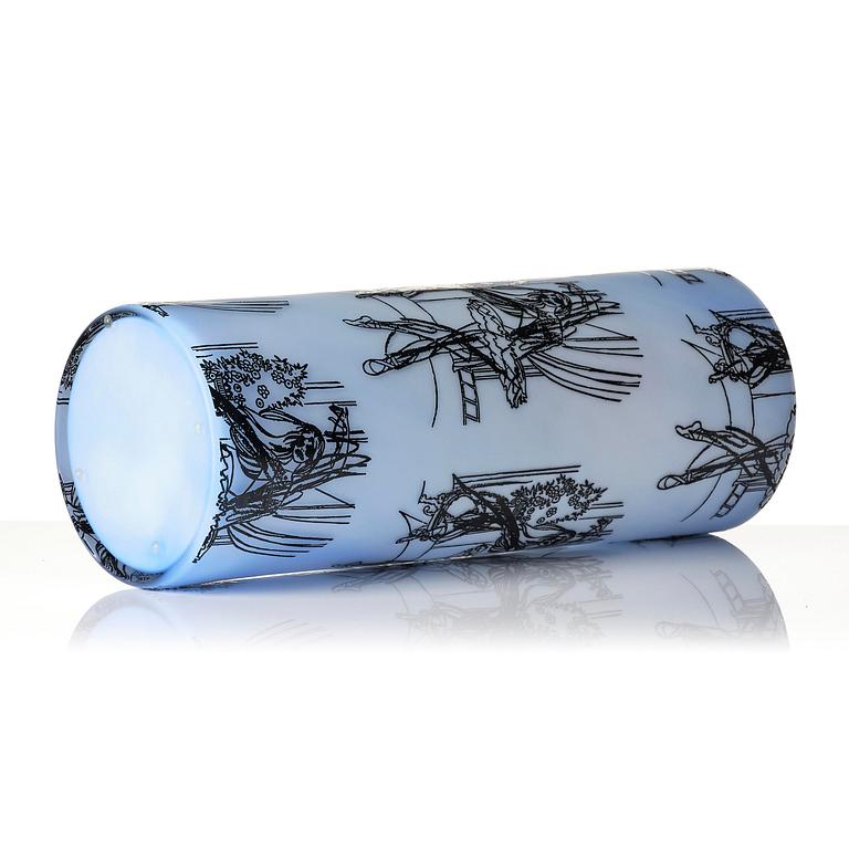 Per B. Sundberg, vas, "Wallpaper", glas, lim. ed. 50, Orrefors Studio, 2003.