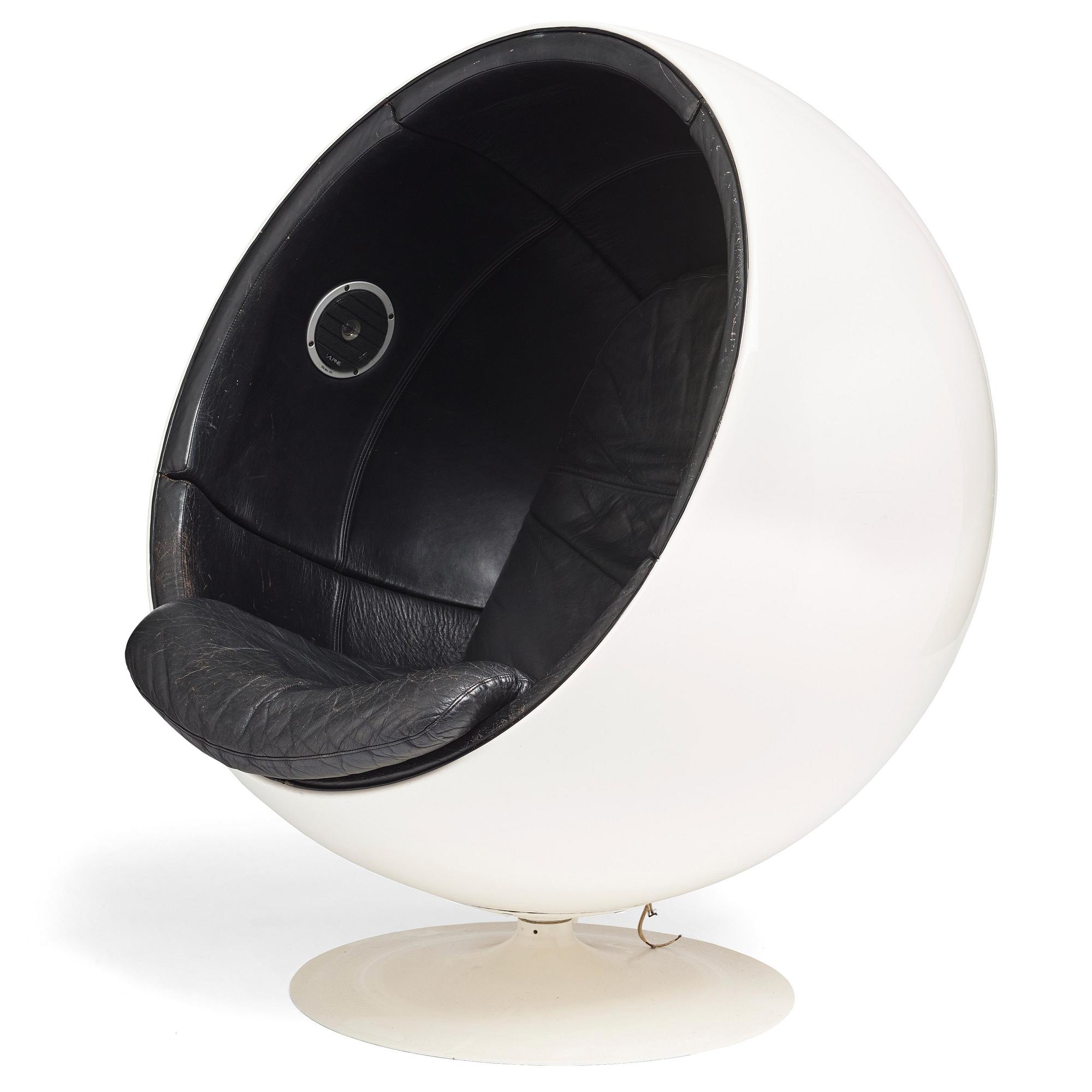 Eero Aarnio, a 'Ball chair', Asko International, 1960-70s.