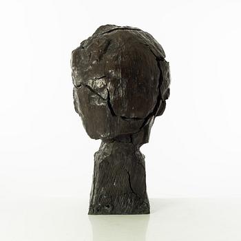 Gudmar Olovson, sculpture. Signed. Numbered. Foundry mark. Bronze, height 55 cm, length 34 cm.