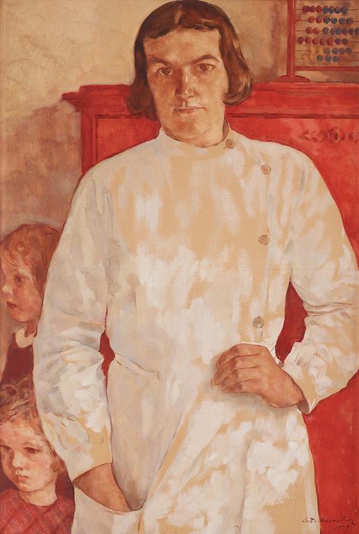 Lotte Laserstein, Thines Ahlcrona-Ohlsén.