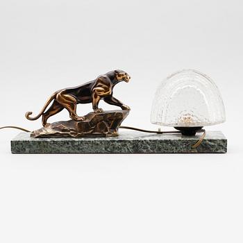BORDSLAMPA, art déco, 1900-talets första hälft.