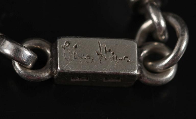 ARMBAND, silver, Wiven Nilsson.