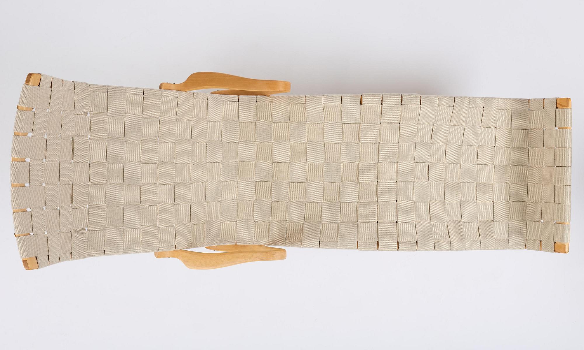 Bruno Mathsson, a "Pernilla 3" lounge chair, Firma Karl Mathsson, Värnamo, Sweden, 1940s.