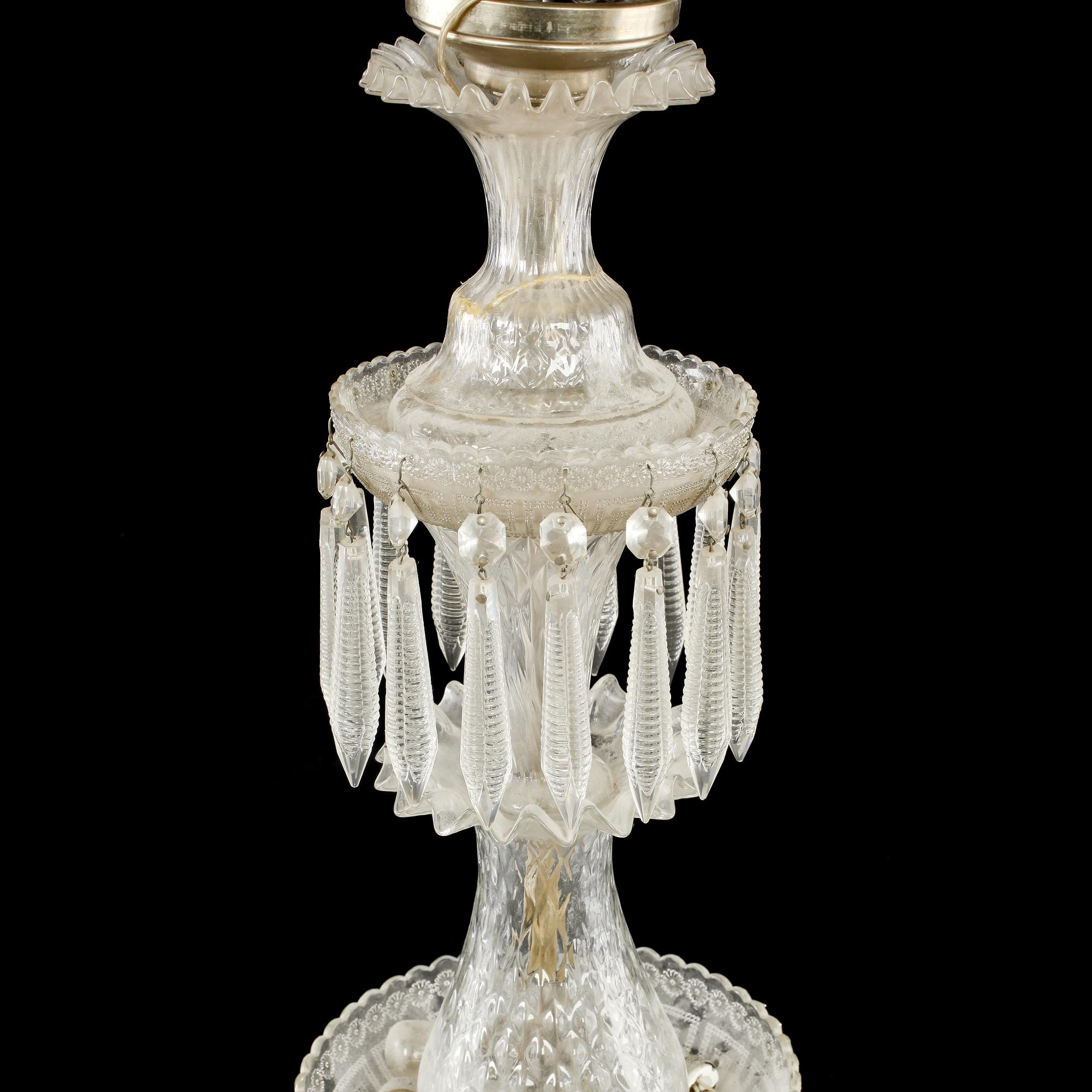 LJUSKRONA, venetiansk stil, 1900-talets första hälft, höjd 92 cm.