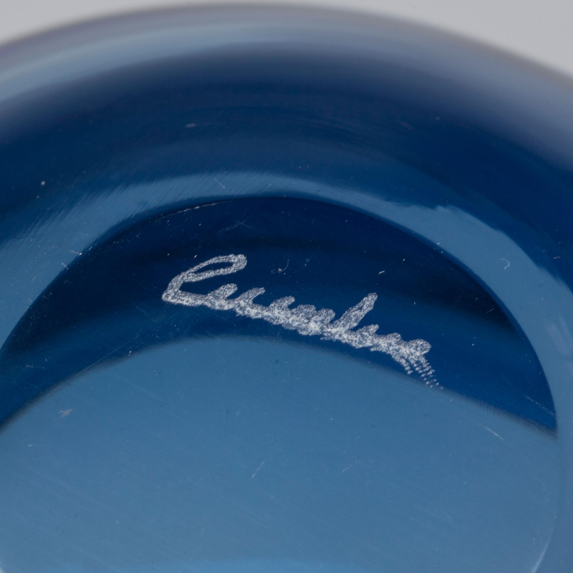 A SET OF SIX CENEDESE GLASS BOWLS, later part of the 20th century.