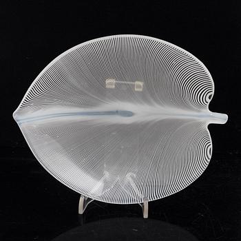 Tyra Lundgren, fat, glas, Venini, Murano, Italien.