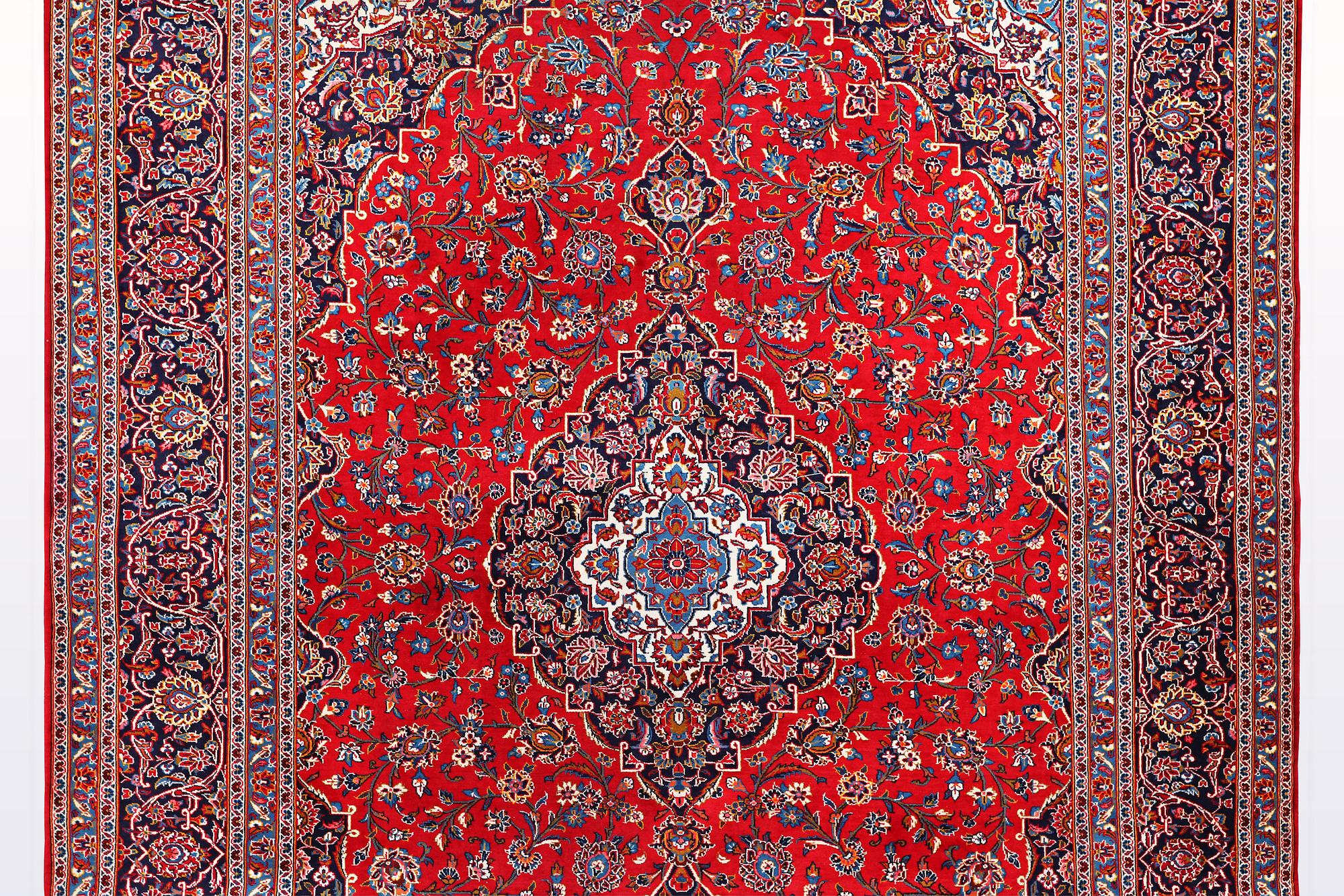 Matto, Kashan, ca 422 x 309 cm.