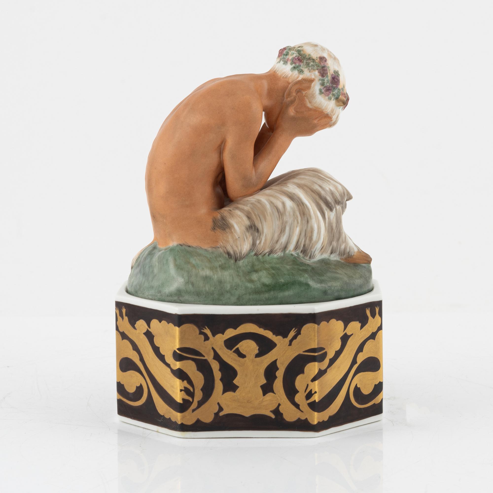 Gerhard Henning, figurin, Royal Copenhagen, Danmark, 1920-tal.