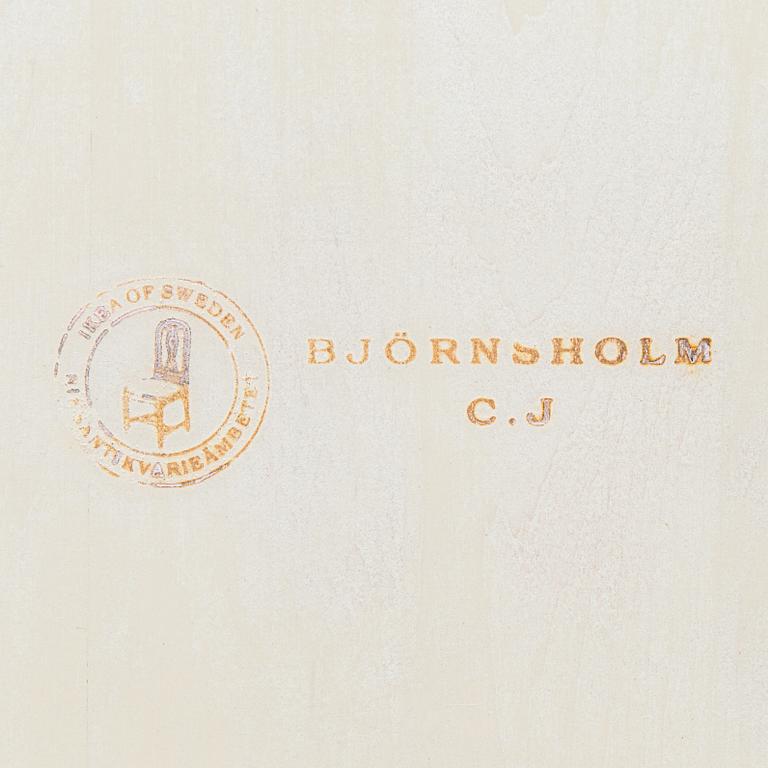 Fällbord, "Björnsholm", och stol, "Hallunda", IKEA, 1700-tals serien, 1990-tal.