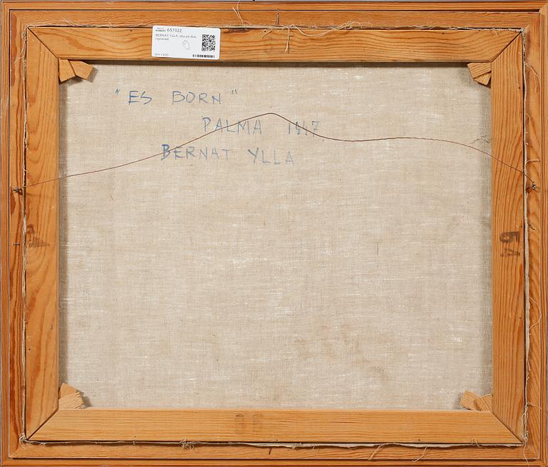 BERNAT YLLA, olja på duk, signerad och à tergo daterad 1947.