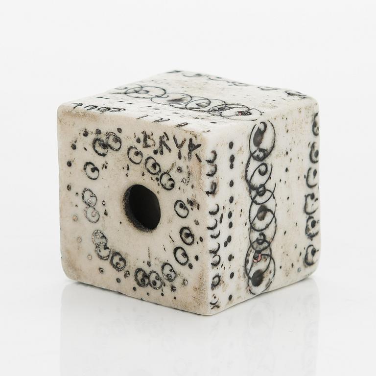 Rut Bryk, a stoneware cruet signed BRYK.