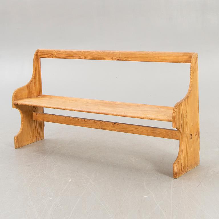Bänk 1900-talets mitt.