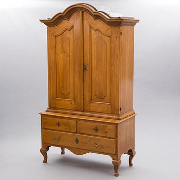 An 18th Century rococo cabinet, presumably from Finland.