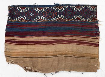 An antique soumak 'Bagface', ca 115 x 81 cm, Probably Cappadocia.