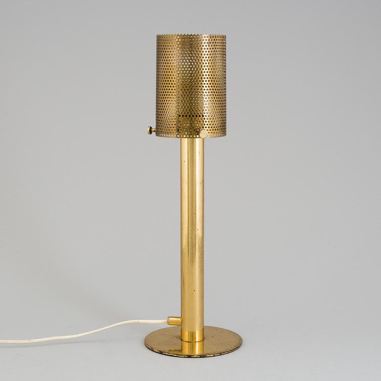 A second half of the 20th century brass table light by Hans-Agne Jakobsson, model B61.