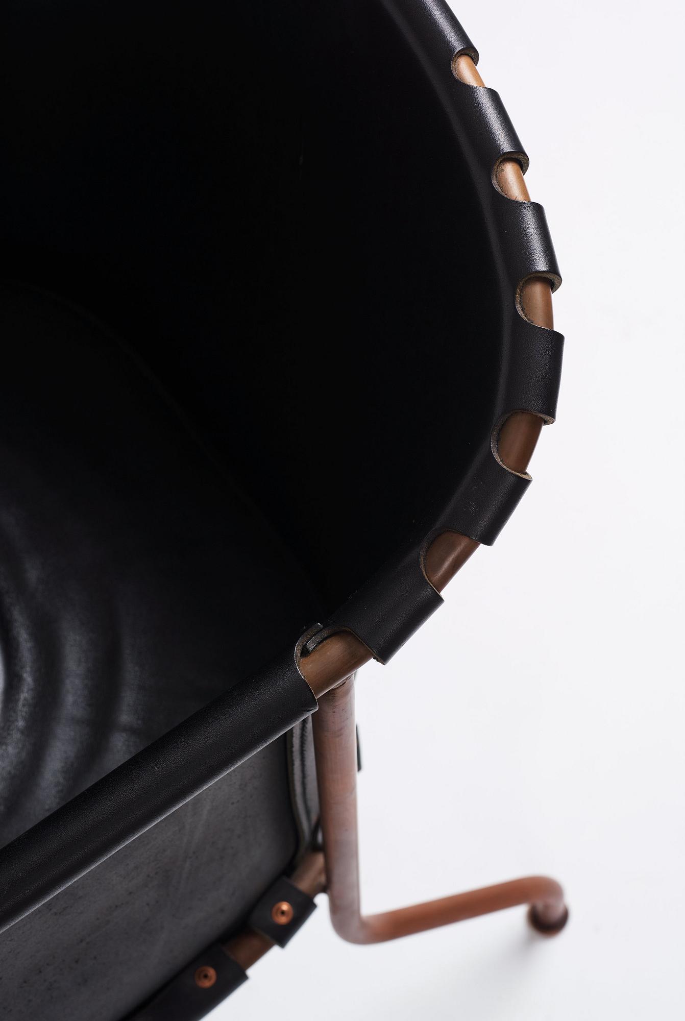 Mats Theselius, a pair of 'Ambassad' easy chairs, Källemo, Sweden, post 1999.