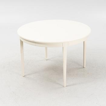 Carl Malmsten, a dining table with four chairs, 'Herrgården', Bodafors, second half of the 20th century.
