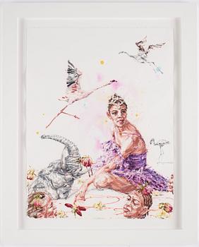 Linn Fernström, "Ballerina med tranor".