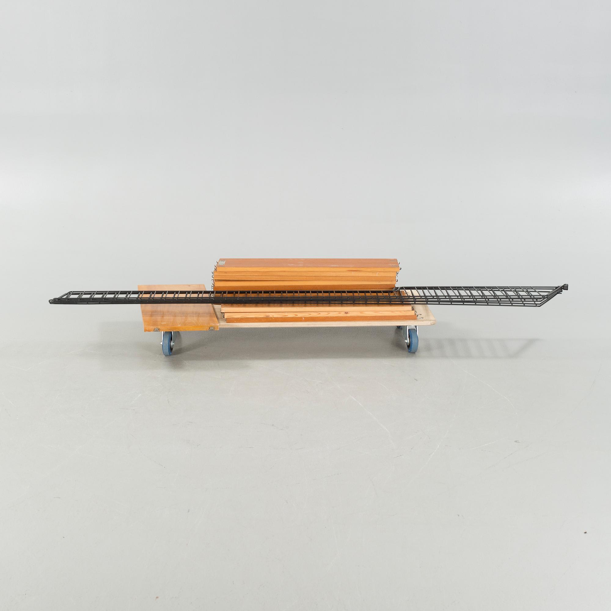 A "String" shelving system, designed by Nils Strinning, second half of the 20th cenutry.