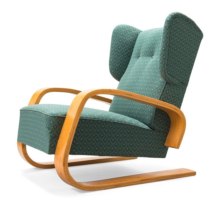 Alvar Aalto, a mid-20th century armchair modell 38 'Tank' for Huonekalu- ja Rakennustyötehdas A.B.