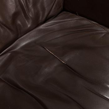 Yrjö Kukkapuro, a late 1960s '418N' armchair and '812J' ottoman for Haimi.